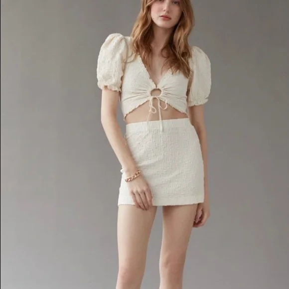 UO crop top & skirt set - Picture 2 of 5